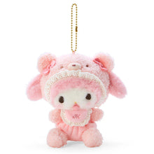 Lade das Bild in den Galerie-Viewer, Japan Sanrio Plush Doll Keychain (Latte Kuma Baby)
