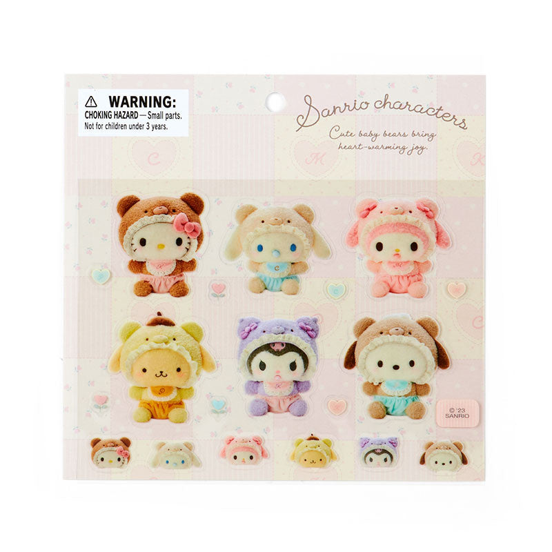 Japan Sanrio Characters Mix Sticker (Latte Kuma Baby)