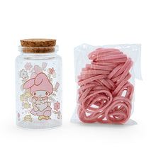 Afbeelding in Gallery-weergave laden, Japan Sanrio Mini Glass Bottle &amp; Hair Tie (Fashion Zakka)
