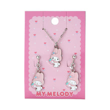 Lade das Bild in den Galerie-Viewer, Japan Sanrio Necklace &amp; Ear Ring Set (Fashion Zakka)
