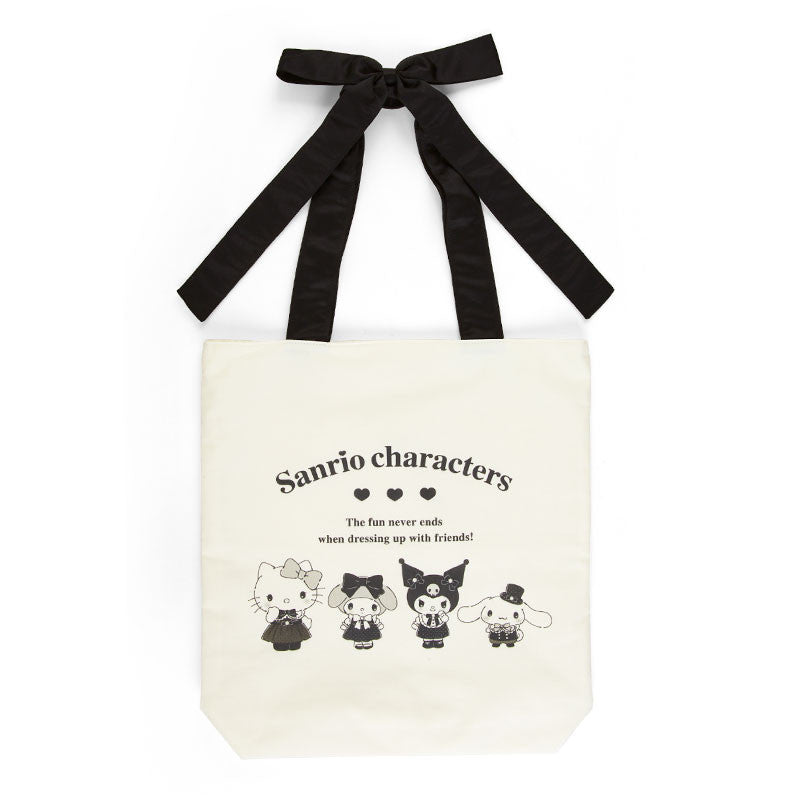 Japan Sanrio Characters Mix Tote Bag (Throbbing Sweet Party)