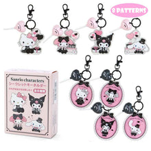 Cargar imagen en el visor de la galería, Japan Sanrio Hello Kitty / My Melody / Kuromi / Cinnamoroll Keychain Blind Box (Throbbing Sweet Party)
