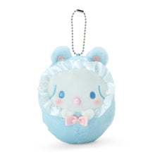 Load image into Gallery viewer, Japan Sanrio Hello Kitty / My Melody / Pompompurin / Cinnamoroll / Kuromi / Pochacco / Cogimyun / Tuxedo Sam Plush Doll Keychain (Baby Swaddle)
