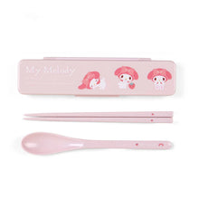 Lade das Bild in den Galerie-Viewer, Japan Sanrio Spoon Chopsticks and Case (New Life)
