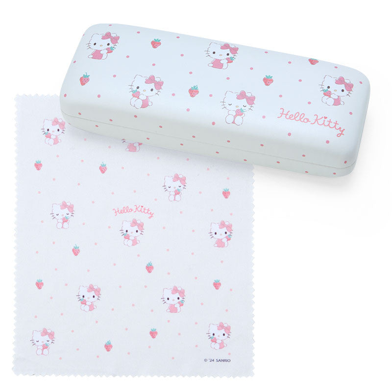 Japan Sanrio Glasses Case and Glasses Cloth (New Life)