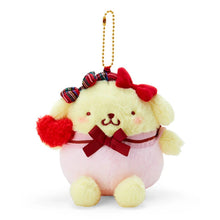 이미지를 갤러리 뷰어에 로드 , Japan Sanrio Pompompurin / Kuromi / My Melody / Cinnamoroll / My Sweet Piano / Hello Kitty / Pochacco Plush Doll Keychain (Ribbon Love)
