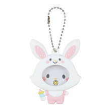 Load image into Gallery viewer, Japan Sanrio Hello Kitty / My Melody / Kuromi / Cinnamoroll / Little Twin Stars / Pompompurin / Wish Me Mell / Sweet Piano / Tuxedo Sam / Bad Badtz Maru / Hangyodon / Pochacco / Keroppi / Pekkle / Cogimyun Photo Badge Keychain Blind Box
