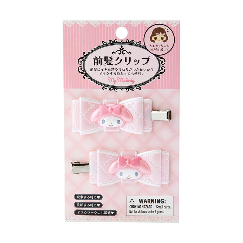 Japan Sanrio Hair Clip (Quilt Ribbon)