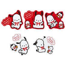 Lade das Bild in den Galerie-Viewer, Japan Sanrio Pochacco Sticker Pack (Red Ribbon)
