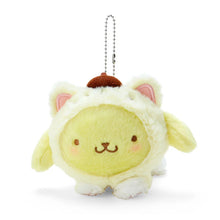 Load image into Gallery viewer, Japan Sanrio Plush Doll Keychain (Really Like Cat)
