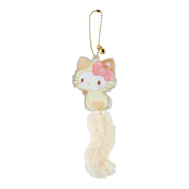 Japan Sanrio Plush Tail Keychain (Really Like Cat)