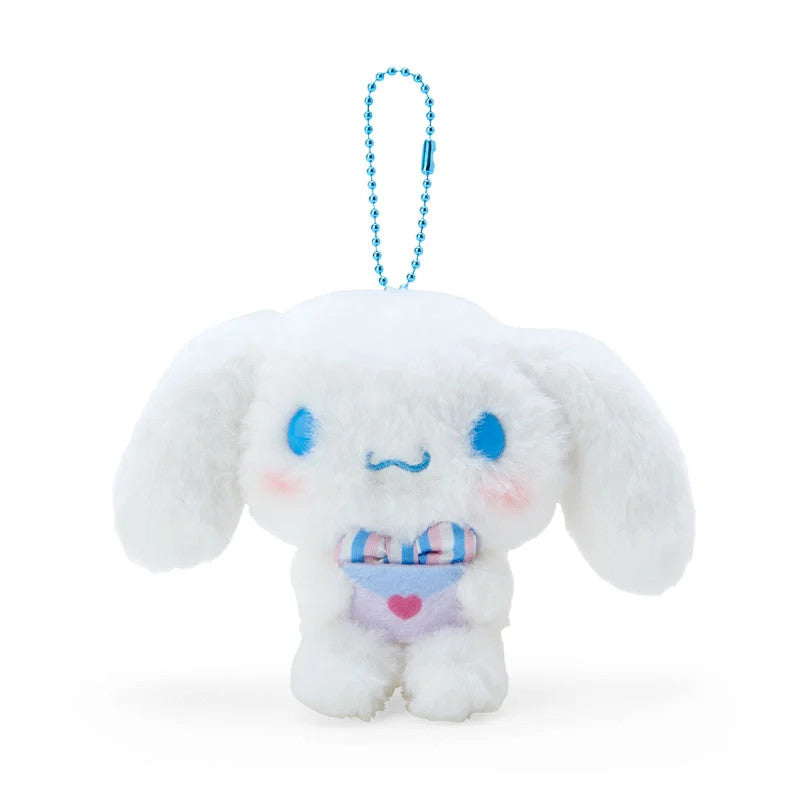 Japan Sanrio Cinnamoroll Plush Doll Keychain (Letter)