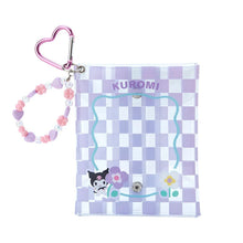 Lade das Bild in den Galerie-Viewer, Japan Sanrio Carabiner Clear Case Small Pouch (Pastel Checker)
