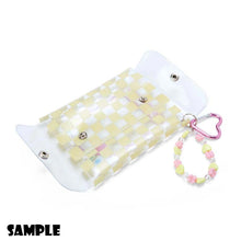 Lade das Bild in den Galerie-Viewer, Japan Sanrio Carabiner Clear Case Small Pouch (Pastel Checker)
