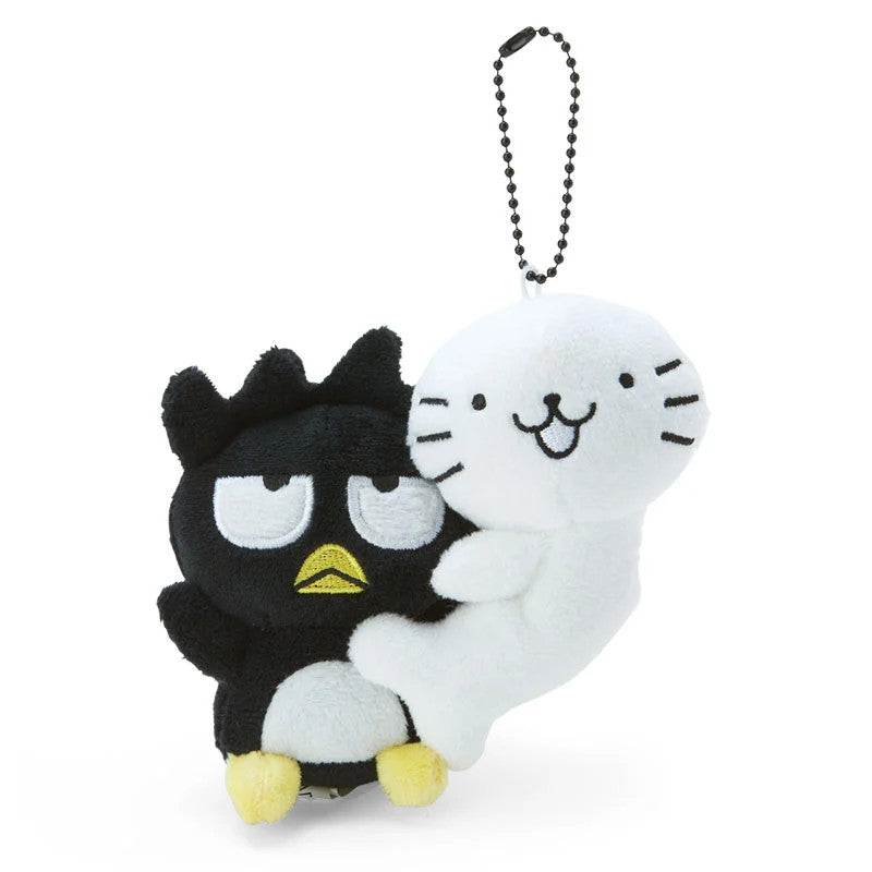 Japan Sanrio Bad Badtz Maru Plush Doll Keychain (Together)