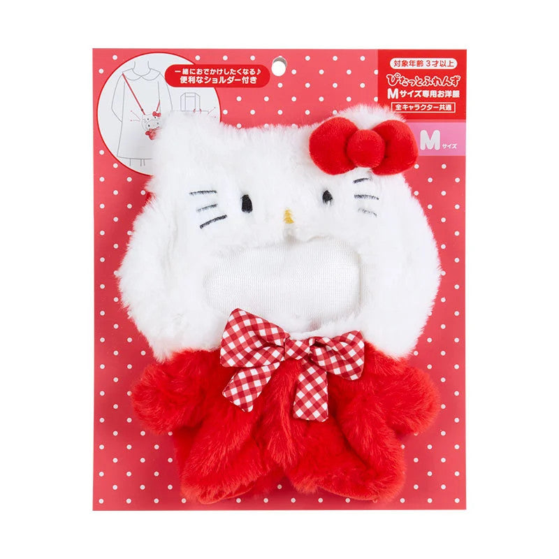 Japan Sanrio Plush Doll Costume with Shoulder Strap (Pitatto / M)