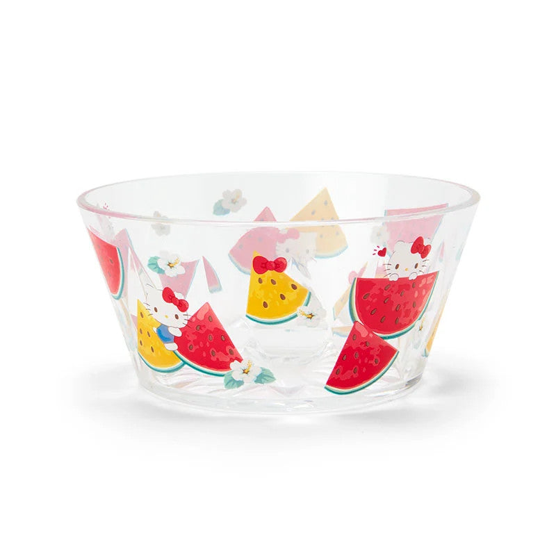 Japan Sanrio Clear Plastic Bowl (Fruit)