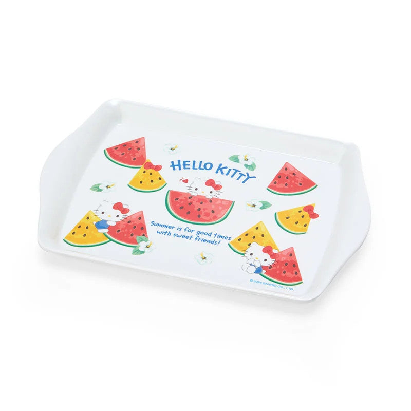 Japan Sanrio Melamine Mini Tray Plate (Fruit)