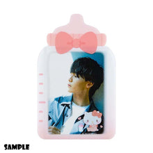 Carregar imagem no visualizador da galeria, Japan Sanrio Milk Bottle Style Photo Card Holder Pass Case Blind Box (Enjoy Idol)
