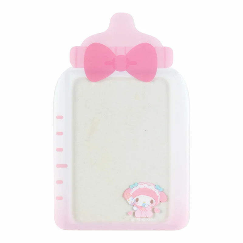 Japan Sanrio Milk Bottle Style Photo Card Holder Pass Case Blind Box (Enjoy Idol)
