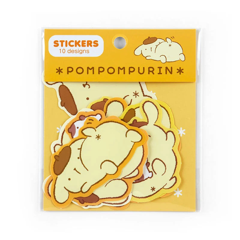 Japan Sanrio Pompompurin Sticker Seal Pack (Big Butt) – Newbie Village