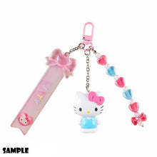 이미지를 갤러리 뷰어에 로드 , Japan Sanrio Mascot Name Tag Keychain (Clear and Plump 3D)
