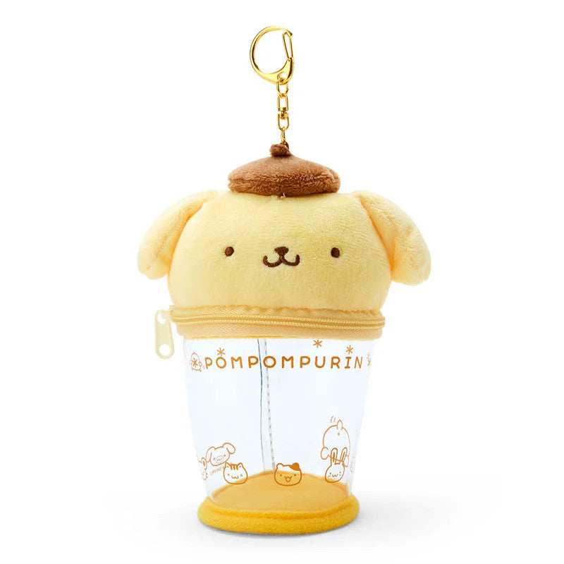 Japan Sanrio Pompompurin Cup Style Keychain (Big Butt)