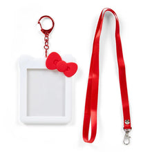 Load image into Gallery viewer, Japan Sanrio Neck Photo Card Holder Pass Keychain (Enjoy Idol)
