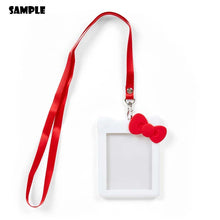 Load image into Gallery viewer, Japan Sanrio Neck Photo Card Holder Pass Keychain (Enjoy Idol)
