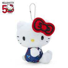 이미지를 갤러리 뷰어에 로드 , Japan Sanrio Plush Doll Keychain (Hello Everyone)
