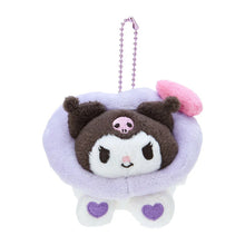 Cargar imagen en el visor de la galería, Japan Sanrio Plush Doll Keychain (Colorful Heart)
