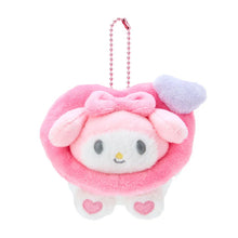 Carica l&#39;immagine nel visualizzatore di Gallery, Japan Sanrio Plush Doll Keychain (Colorful Heart)
