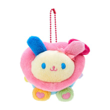 Cargar imagen en el visor de la galería, Japan Sanrio Plush Doll Keychain (Colorful Heart)
