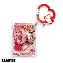 Cargar imagen en el visor de la galería, Japan Sanrio Carabiner Clear Mini Pouch Coin Purse (Colorful Heart)
