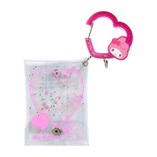 Lade das Bild in den Galerie-Viewer, Japan Sanrio Carabiner Clear Mini Pouch Coin Purse (Colorful Heart)
