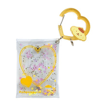 Lade das Bild in den Galerie-Viewer, Japan Sanrio Carabiner Clear Mini Pouch Coin Purse (Colorful Heart)
