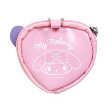 이미지를 갤러리 뷰어에 로드 , Japan Sanrio Mini Pouch Coin Purse &amp; Badge (Colorful Heart)
