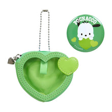 이미지를 갤러리 뷰어에 로드 , Japan Sanrio Mini Pouch Coin Purse &amp; Badge (Colorful Heart)
