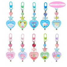 Cargar imagen en el visor de la galería, Japan Sanrio Keychain Blind Box (Colorful Heart)
