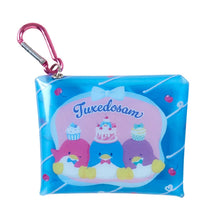 Carica l&#39;immagine nel visualizzatore di Gallery, Japan Sanrio Tuxedo Sam Carabiner Coin Purse / Card Case Blind Box (Birthday)
