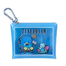 Carica l&#39;immagine nel visualizzatore di Gallery, Japan Sanrio Tuxedo Sam Carabiner Coin Purse / Card Case Blind Box (Birthday)
