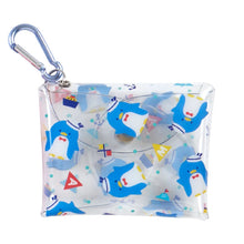 Carica l&#39;immagine nel visualizzatore di Gallery, Japan Sanrio Tuxedo Sam Carabiner Coin Purse / Card Case Blind Box (Birthday)
