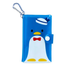 Carica l&#39;immagine nel visualizzatore di Gallery, Japan Sanrio Tuxedo Sam Carabiner Coin Purse / Card Case Blind Box (Birthday)
