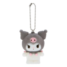 Load image into Gallery viewer, Japan Sanrio Flocking Mascot Keychain
