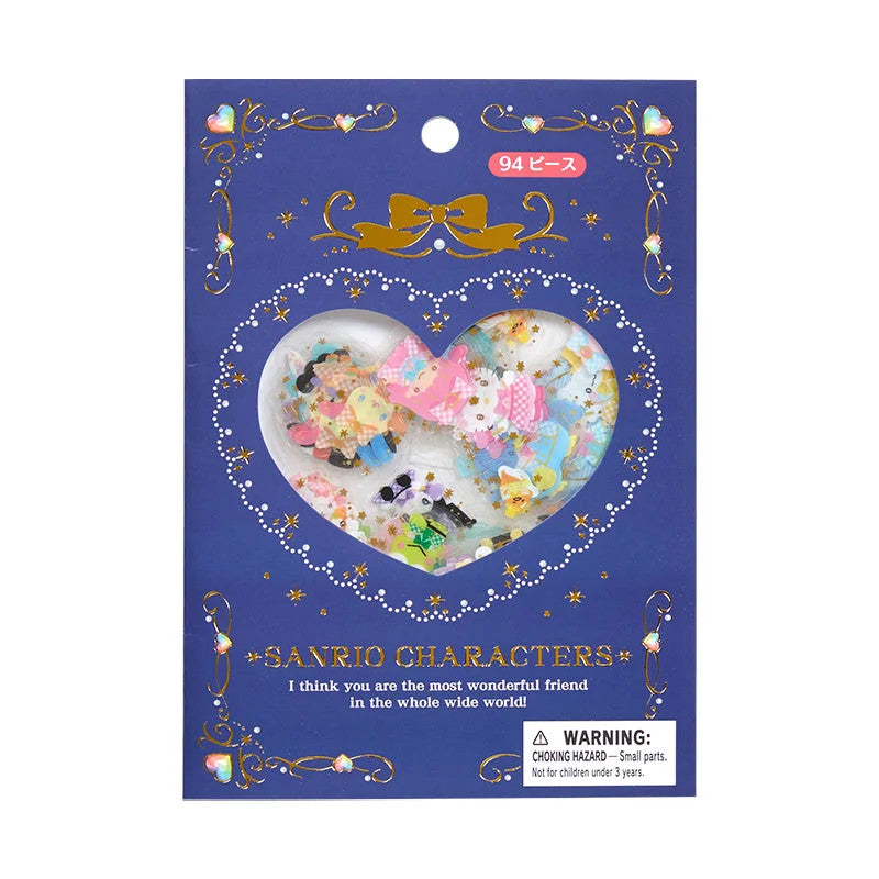 Japan Sanrio Characters Mix Sticker Seal Pack (Love Me More)