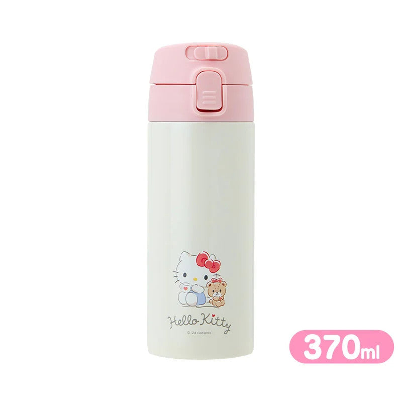 Japan Sanrio Stainless Steel Water Bottle Vacuum Flask 370ml (Simple Design)