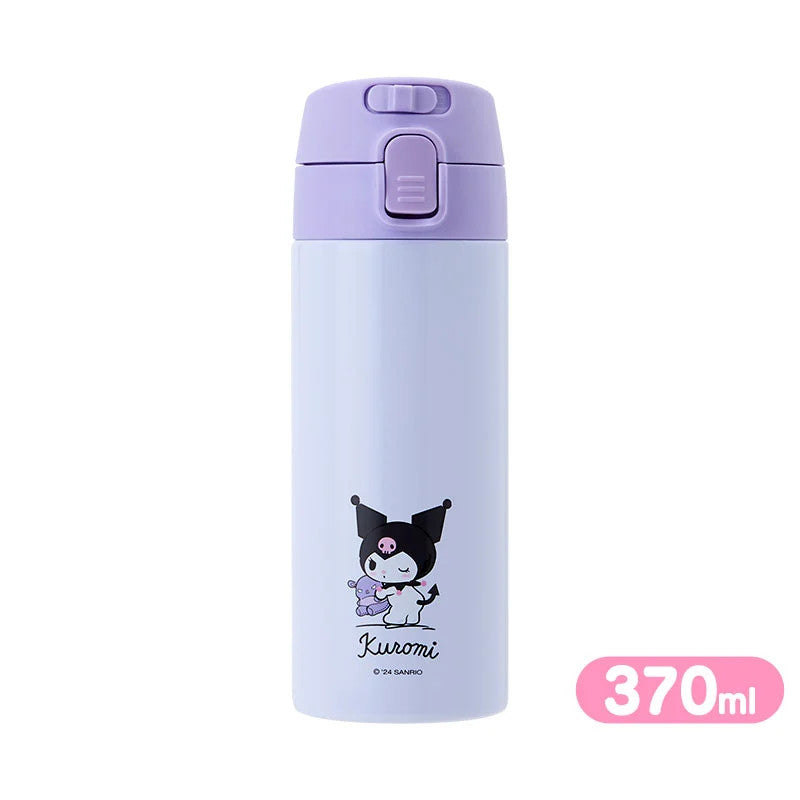 Japan Sanrio Stainless Steel Water Bottle Vacuum Flask 370ml (Simple Design)