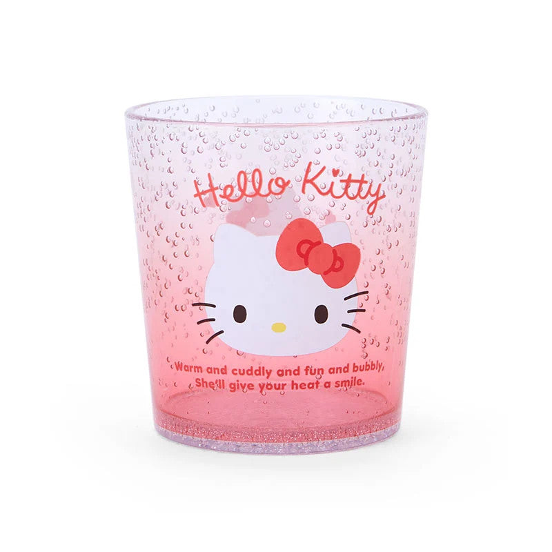 Japan Sanrio Clear Bubble Plastic Cup (Face)