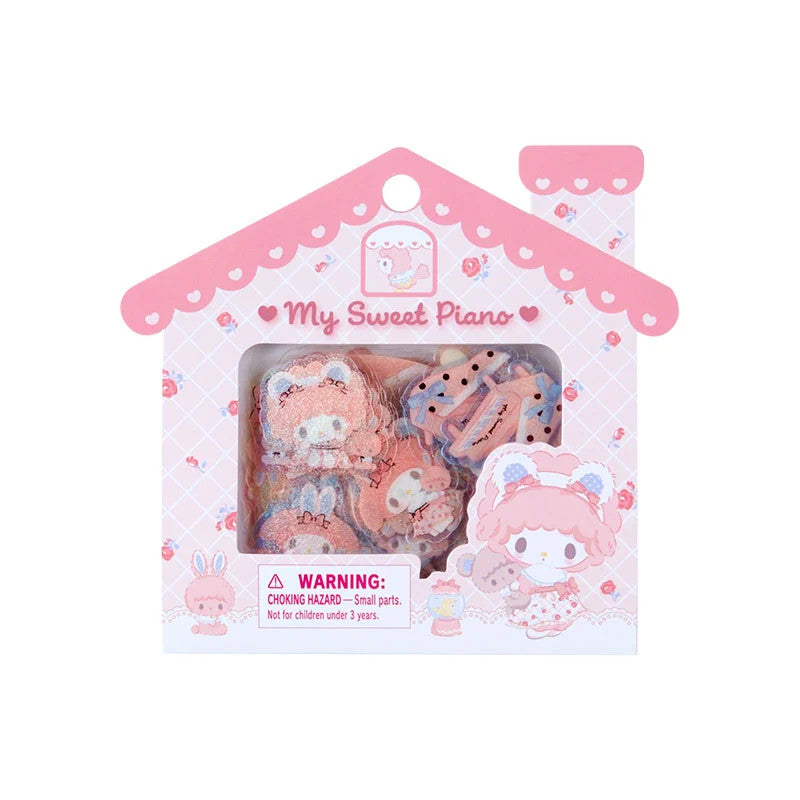 Japan Sanrio My Melody / Sweet Piano Sticker Seal Pack (My Little Treasure)