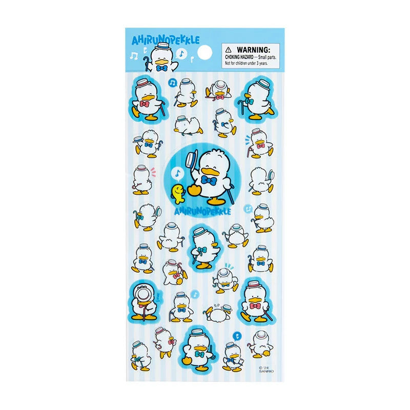 Japan Sanrio Ahiru no Pekkle Sticker (Singing and Dancing)